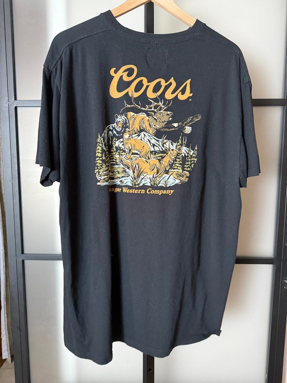 SEAGER x Coors Banquet Preserve Mens Tee Size XXL